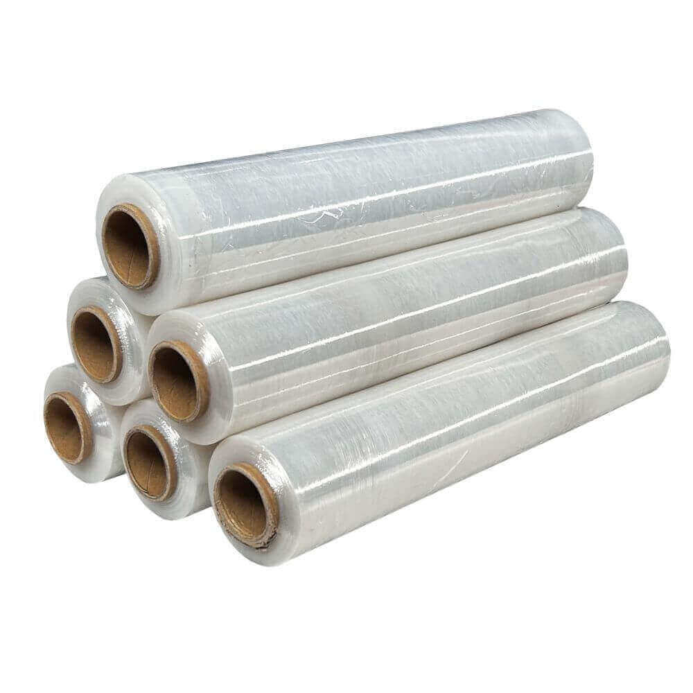Hand- Stretchfolie 23µm - transparent 500mmx300m