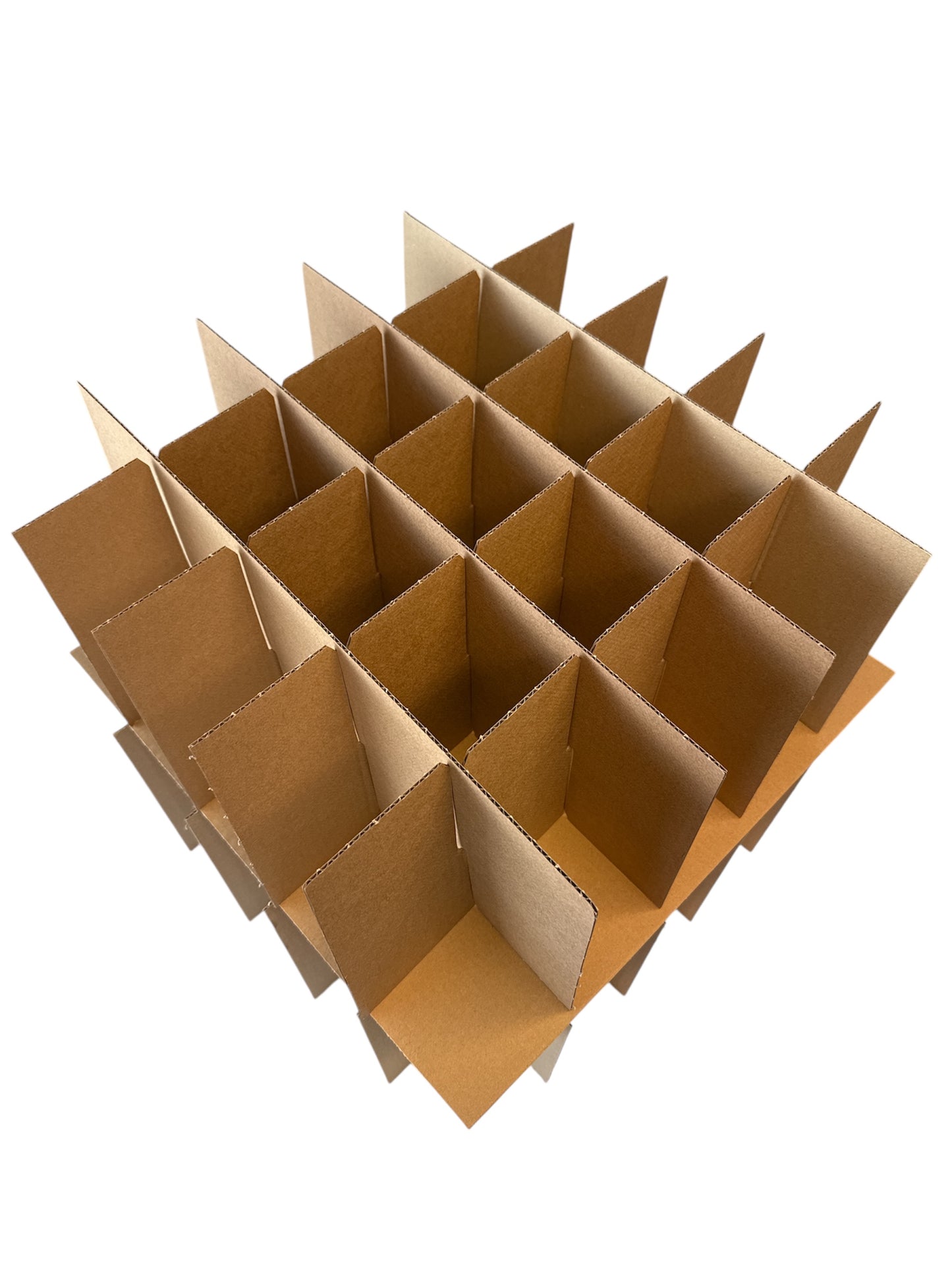 Umzugsboxen Geschirrkarton gross mit Inhalt - braun 500x500x720mm