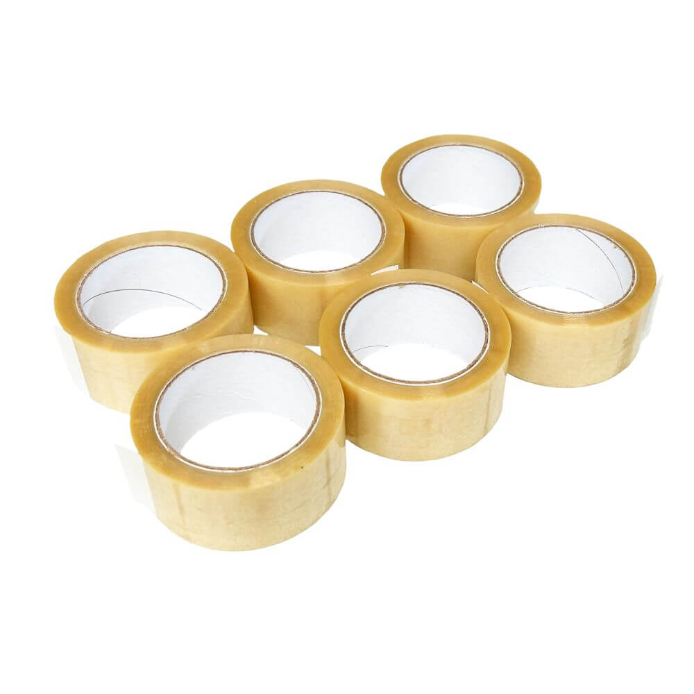 PVC-Klebeband, 50 mm x 66 m, transparent