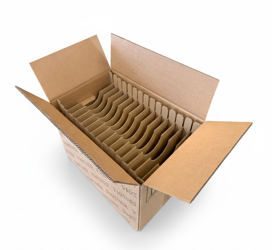 Umzugskarton Tellerkarton - braun 500x330x360mm