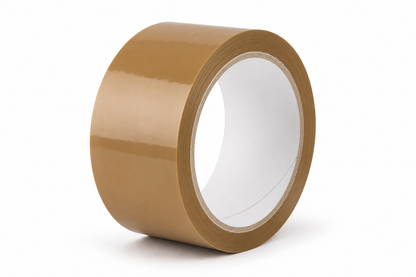 PVC-Klebeband, 50 mm x 66 m, braun