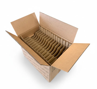Umzugskarton Tellerkarton - braun 500x330x360mm